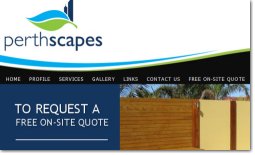 Perthscapes Website by Zap IT Website Development Perth WA Perthscapes Website by Zap IT Website Development Perth WA