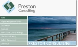 Preston Consulting website by Zap IT Website Development Perth WA Preston Consulting website by Zap IT Website Development Perth WA