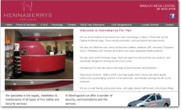 Hennaberrys for Hair Scarborough, Website <br/> click to view