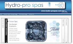 Hydro Pro Spas <br/> click to view