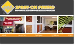 PM Spray on Paving Website Perth WA,<br/> click to view